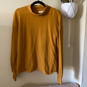 Madewell Mustard Sweater